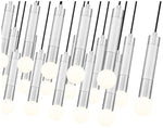 Stari by Z-Lite Brushed Nickel 23 Light Linear Chandelier