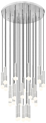 Stari by Z-Lite Brushed Nickel 27 Light Chandelier
