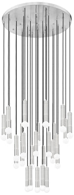 Stari by Z-Lite Brushed Nickel 27 Light Chandelier