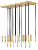 Stari by Z-Lite Modern Gold 23 Light Linear Chandelier