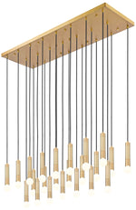 Stari by Z-Lite Modern Gold 23 Light Linear Chandelier