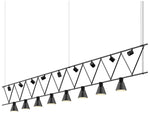 Suspenders 170" Wide Satin Black Power Precise Bar Linear Suspension