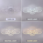 Elegant Semi Flush Mount Ceiling Lights with Unique Overlapping Rings