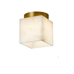 Natural Marble Hallway Ceiling Light Fixture