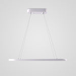 Rectangular Curves Dining Room Chandeliers Metal Modernist Pendant Lighting