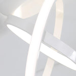 Creative Circles LED Black Modern Ceiling Lights Flush Mount Lighting