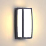 Unique Double-layer Lampshade Waterproof Outdoor LED Wall Lamp for Villa Courtyard Balcony