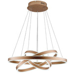 Modern Circle Foyer Chandelier Ideas Aluminum Kitchen Dining Room Ceiling Light