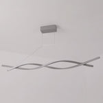 Interwoven Waves LED Modern Pendant Lighting Hanging Lamp Island Lights