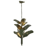 Banana Leaf 9-Lt Chandelier, Varaluz 901C09 YV0K03YM96