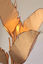 Banana Leaf Chandelier - Gold