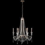 Barcelona 6 Light Chandelier - Transcend Silver