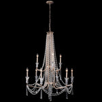 Barcelona 9 Light Chandelier - Transcend Silver