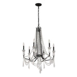 Barcelona Crystal Chandelier - Black