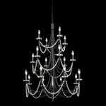 Brentwood Three-Tier Chandelier - Black