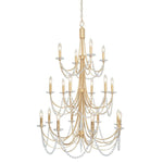 Brentwood Three-Tier Chandelier - Gold