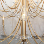 Brentwood Three-Tier Chandelier - Gold