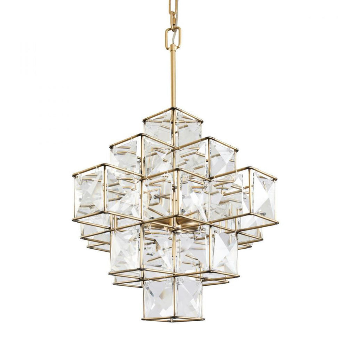 Cubic Chandelier - Calypso Gold