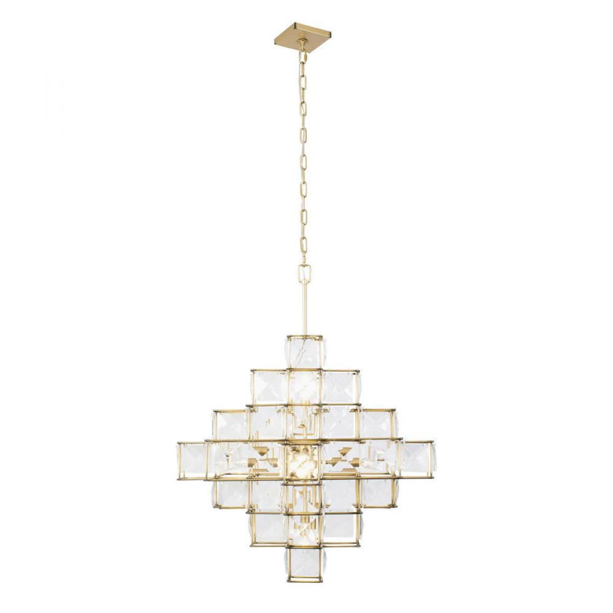 Cubic Chandelier - Calypso Gold
