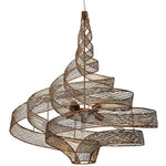 Windsor 4-Lt Crystal Pendant - Carbon/Havana Gold, Varaluz 345P04CBHG YV0K03YGDF