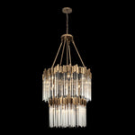 Matrix 14 Light Chandelier - Havana Gold
