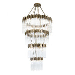 Matrix 30 Light Chandelier - Havana Gold