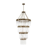 Matrix 30 Light Chandelier - Havana Gold