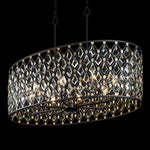 Windsor Crystal Pendant - Carbon/Havana Gold