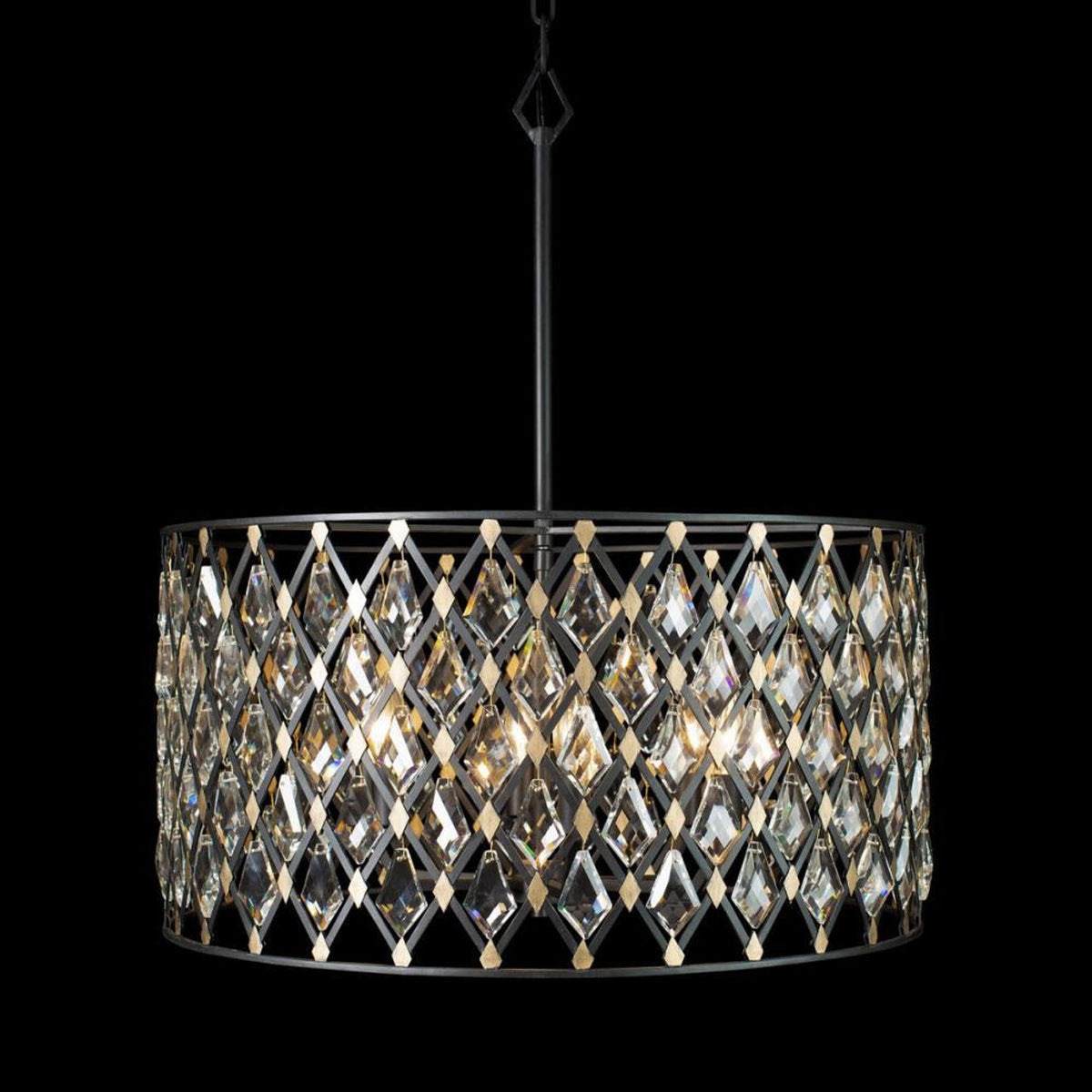 Forever 6 Light Orb Pendant - Gold