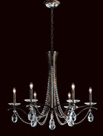Vesca Chandelier, 6-Light, Heirloom Gold, Clear Heritage Crystal, 33"W (VA8336N-22H 1HPKMA)
