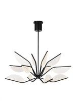 Belterra Chandelier, 1-Light, LED, Matte Black, 38"W (700BLT38B-LED935 70PKE8N)