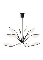 Belterra Chandelier, 1-Light, LED, Matte Black, 48"W (700BLT48B-LED935 70PKE8R)