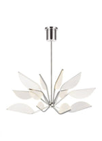 Collier Chandelier, 1-Light, LED, Polished Nickel, 89.7"H (700CLR84N-LED927R-277 70PGDHQ)