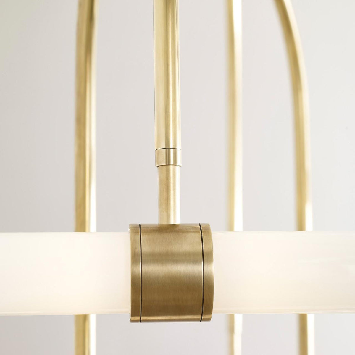 Nyra Chandelier, 1-Light, LED, Plated Brass, 31.8"H (700NYR30BR-LED930 70PDEUJ)