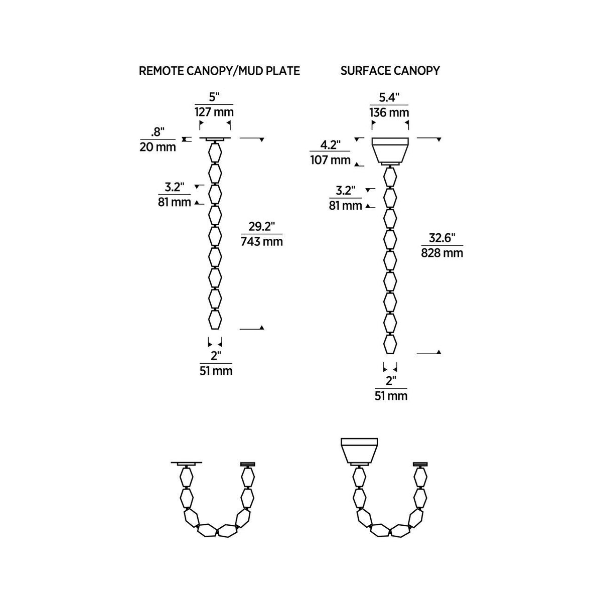 Forge Grande Short Pendant, 1-Light, LED, Natural Brass, 28"W (SLPD13127BNB 70PKG5U)