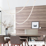 Collier Chandelier, LED, Natural Brass, 143.9"H (700CLR132NB-LED930S 70PGJDZ)