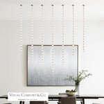 Collier Chandelier, LED, Polished Nickel, 89.7"H (700CLR84N-LED927R 70PGCMK)
