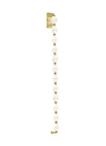 Collier Wall Sconce, LED, Natural Brass, 40.3"H (700WSCLR40NB-LED930 70PKE6J)