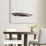 Collier Chandelier, 1-Light, LED, Natural Brass, 254.8"H (700CLR240NB-LED927R-277 70PGCMA)