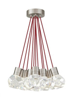 Kira Pendant, 11-Light, LED, Satin Nickel, 20"W (700TDKIRAP11IS-LED930 70PGKD9)