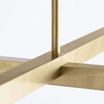 Phobos Large Chandelier, 4-Light, LED, Natural Brass, 36"W (700PHB36NB-LED927 70PGDKY)