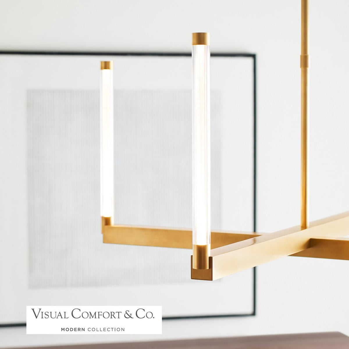 Phobos Medium Chandelier, 4-Light, LED, Natural Brass, 24"W (700PHB24NB-LED927 70PGAN3)