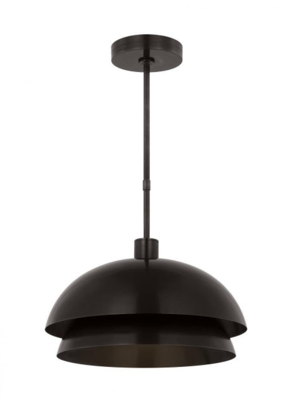 The Shanti Ceiling Pendant, LED, Polished Nickel, 26"W (SLPD13327N 70PKJ53)