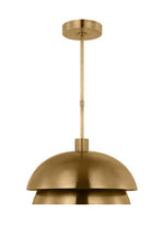 Perle Pendant, 1-Light, LED, Polished Nickel, 51.6"H (SLPD23130NR 70PKJ3P)