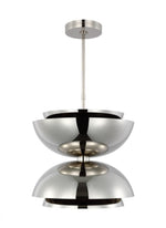 The Perle Ceiling Pendant, 1-Light, LED, Natural Brass, 51.6"H (SLPD23130NBR-277 70PKJ3M)
