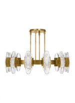 Wythe X-Large Chandelier, 12-Light, LED, Plated Brass, 47.2"W (700WYT12BR-LED927 70PGEH7)