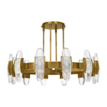 Wythe X-Large Chandelier, 12-Light, LED, Plated Brass, 47.2"W (700WYT12BR-LED927 70PGEH7)