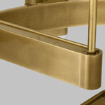 Wythe X-Large Chandelier, 12-Light, LED, Plated Brass, 47.2"W (700WYT12BR-LED927 70PGEH7)