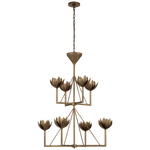 Alberto Medium Two Tier Chandelier