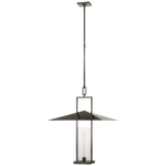 Cara Large Sculpted Pendant - Polished Nickel